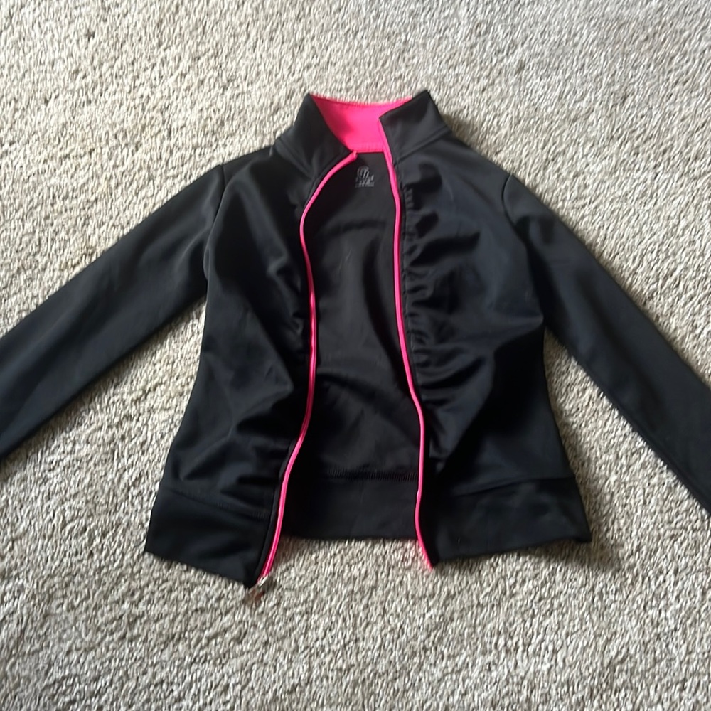 champion, 7-8, black and hot pink